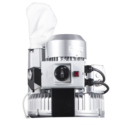 Odkurzacz przemyslowy TB 2,2kW do pracy ciaglej z otrzasaczem filtra powietrza glowica