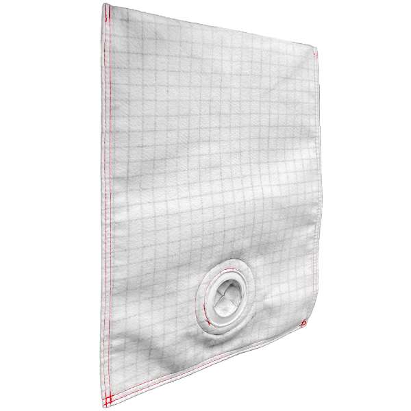 Flitr absolutny HEPA H13 z membraną PTFE (EN 1822-5) 34.000 cm² powierzchni filtr