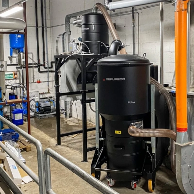 Odkurzacz iskrobezpieczny do pyłu metalowego system