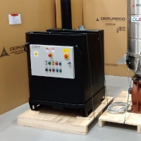 instalacja centralna odkurzacza ATEX do pyłu drzewnego zaprojektowany system  zdalnego sterowania