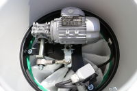 SE automatyczny system mechanicznego otrzasania filtra odkurzacz przemysłowy