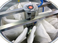 Automatyczny system czyszczenia filtrów za pomocą siłownika pneumatycznego